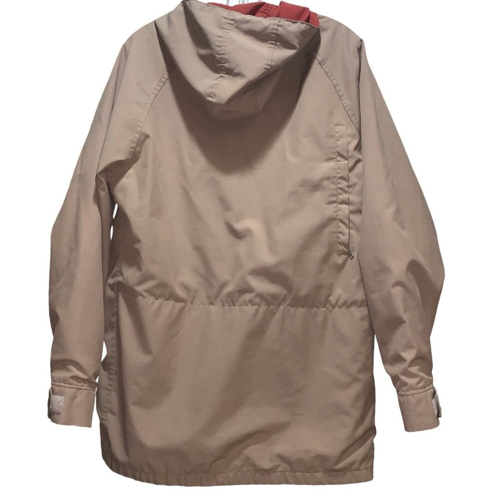 Vintage Woolrich Mens Jacket Tan Sz Small Mountain Parka Cotton Blend Chore coat - Picture 2 of 11